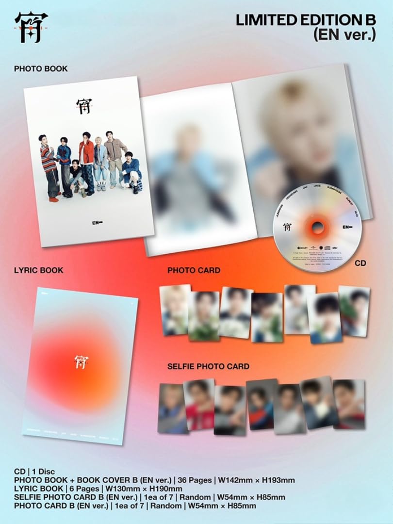 Amazon.com: EN-HYPEN - Japan 4th Single Album 宵 -YOI- (Limited