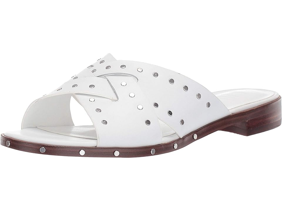 

Nine West Clermont Flat Sandal (White) Women's Shoes