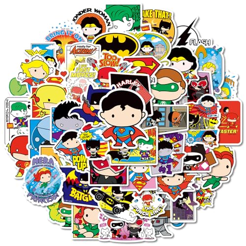 Super Hero Stickers Set, Cartoon Stickers Officially Licensed