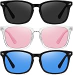 Ougenni Sunglasses for Women Men Vintage HD Vision Women Sunglasses Classic Retro UV Protection Lens