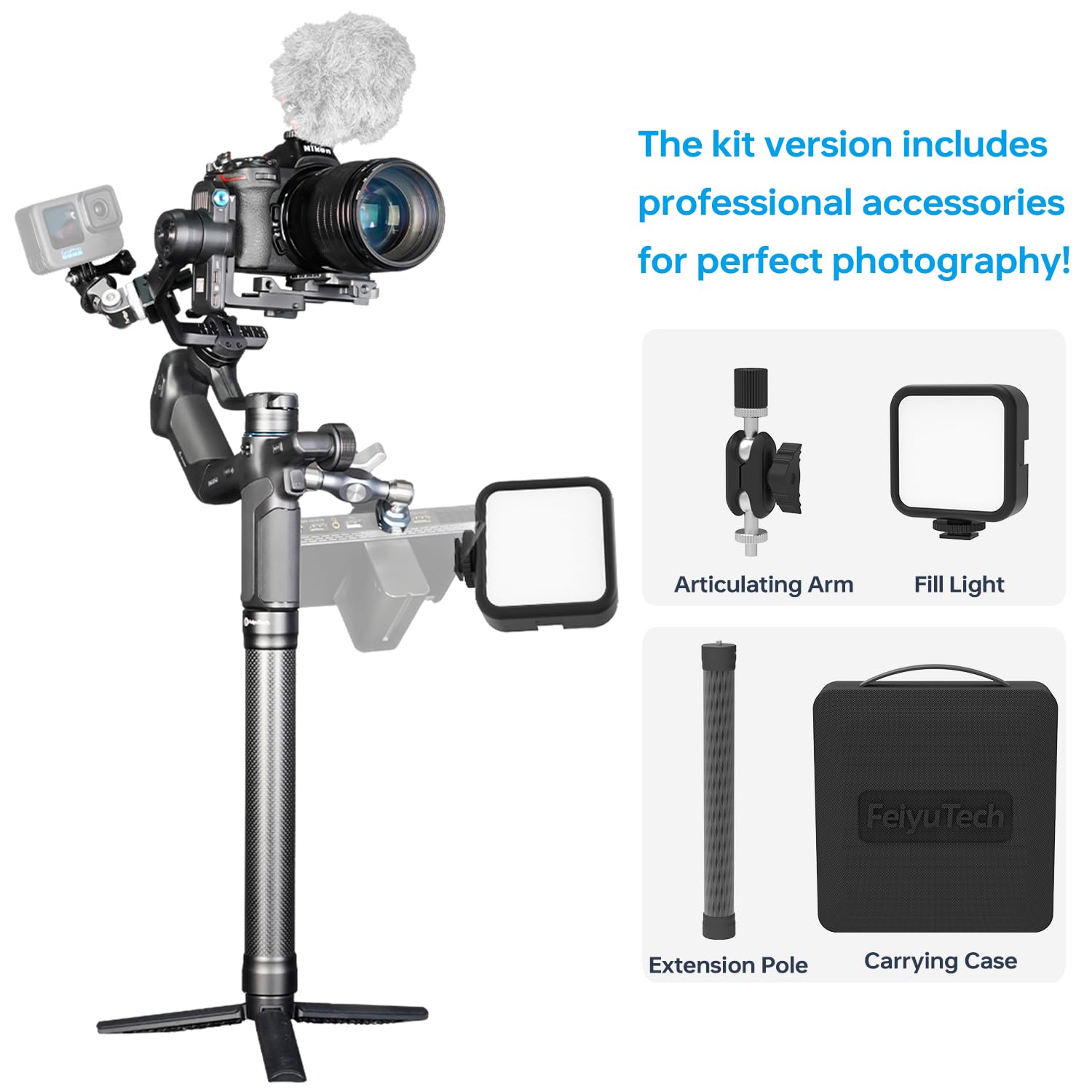 Amazon.co.jp: FeiyuTech SCORP Mini-3 PRO KIT カメラ ジンバル 