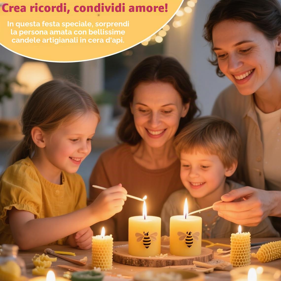1kg Pastiglie di cera d'api naturale, ideale per cosmetici, salviette di cera d'api o come cera per candele, imballaggio sostenibile