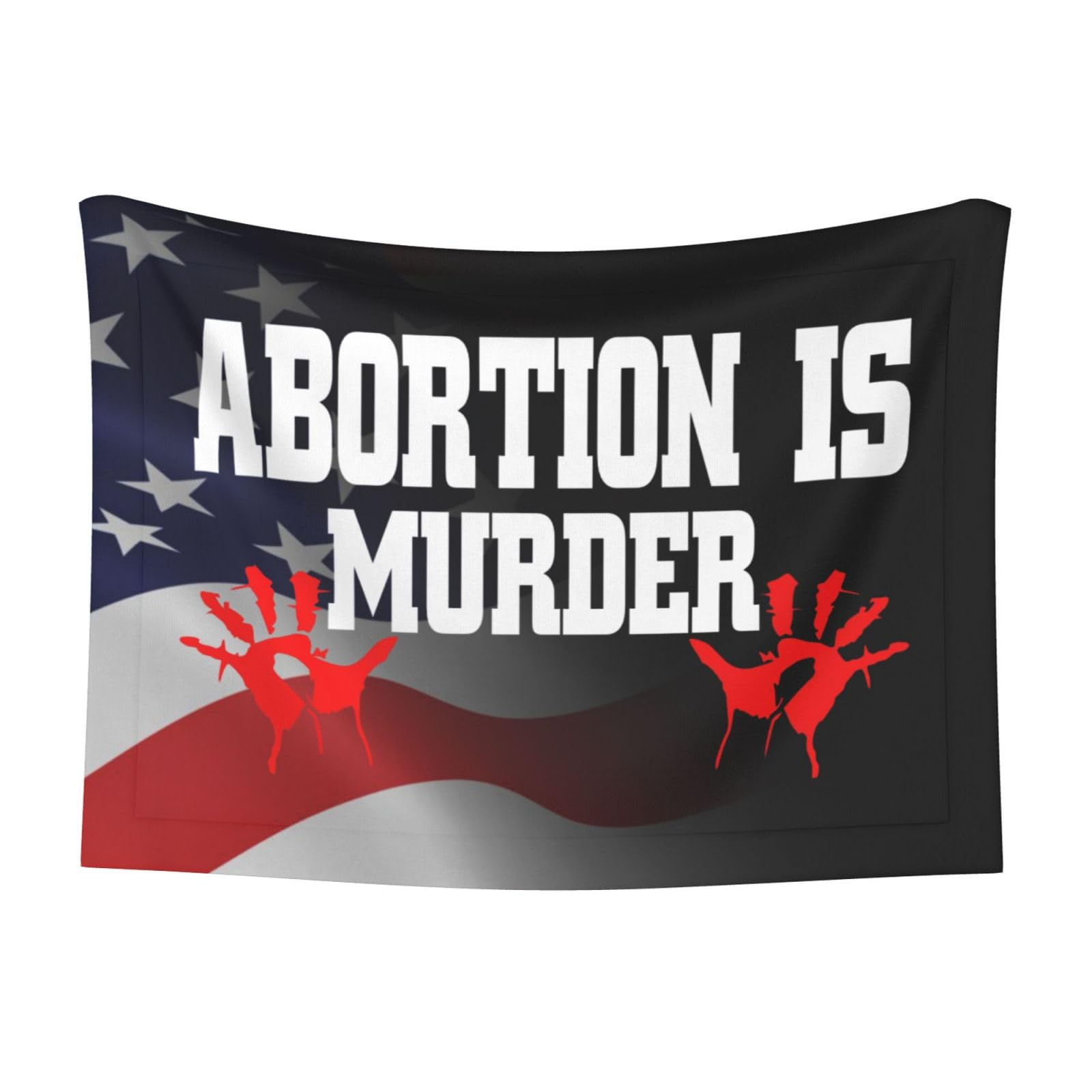 Abortion is Murder Soft and Cozy Pet Blanket for Dogs and Cats - Versatile and Comfortable Large
