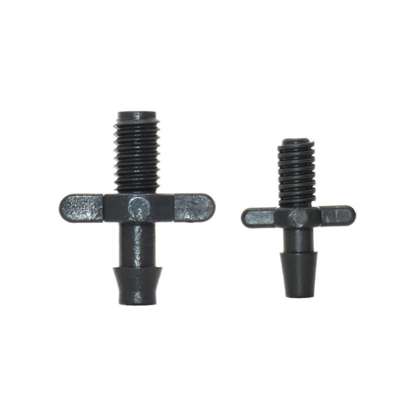 Adaptateur de tuyau d'arrosage 4/7 et raccord d'irrigation goutte à goutte jardin