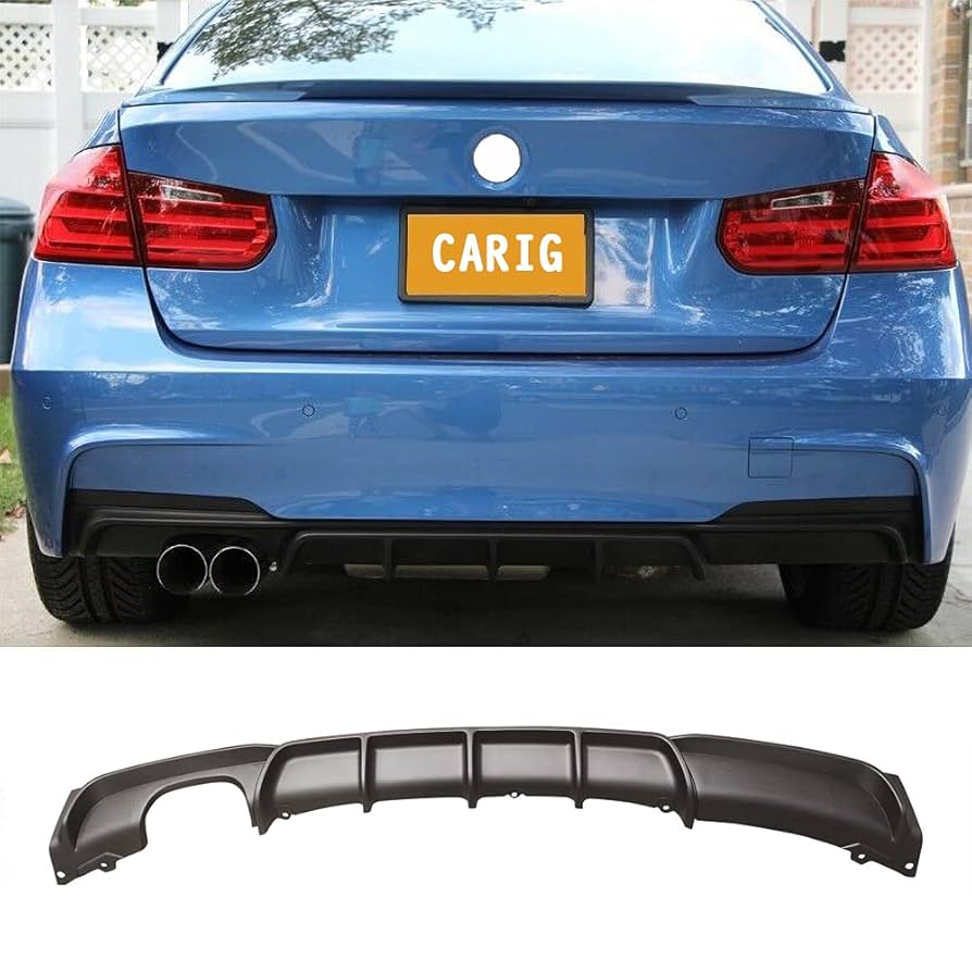 BMW リアディフューザー Amazon | CARIG リリアディフューザー 2012-2019 BMW 3シリーズ