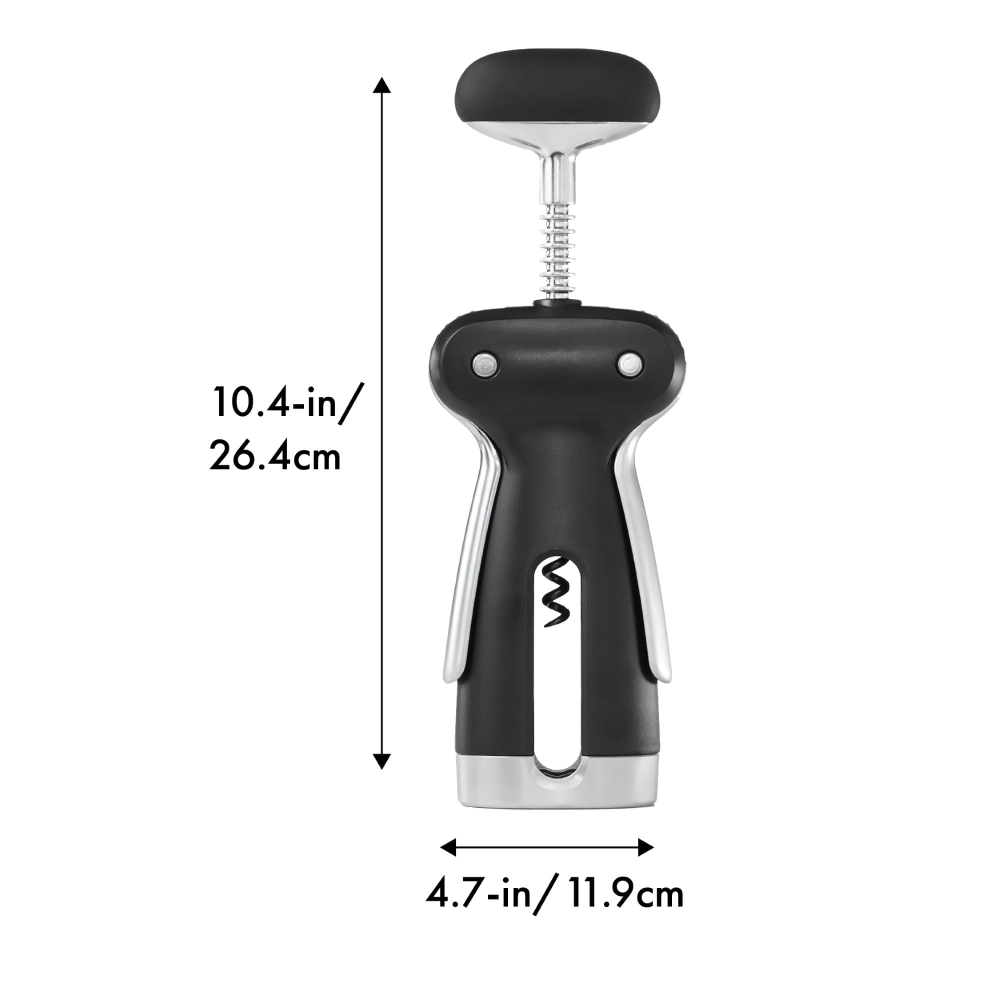 OXO Cavatappi ad ali in acciaio con tagliacapsule rimovibile
