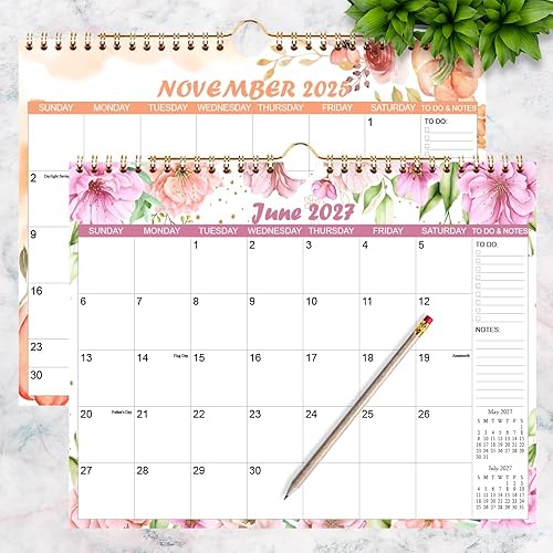 Miniatura 5 de Calendario 2024-2025  Calendario de pared del 24 de mayo a junio de 2025, calendario de pared mensual de 14 con papel de 140 gsm para planificación