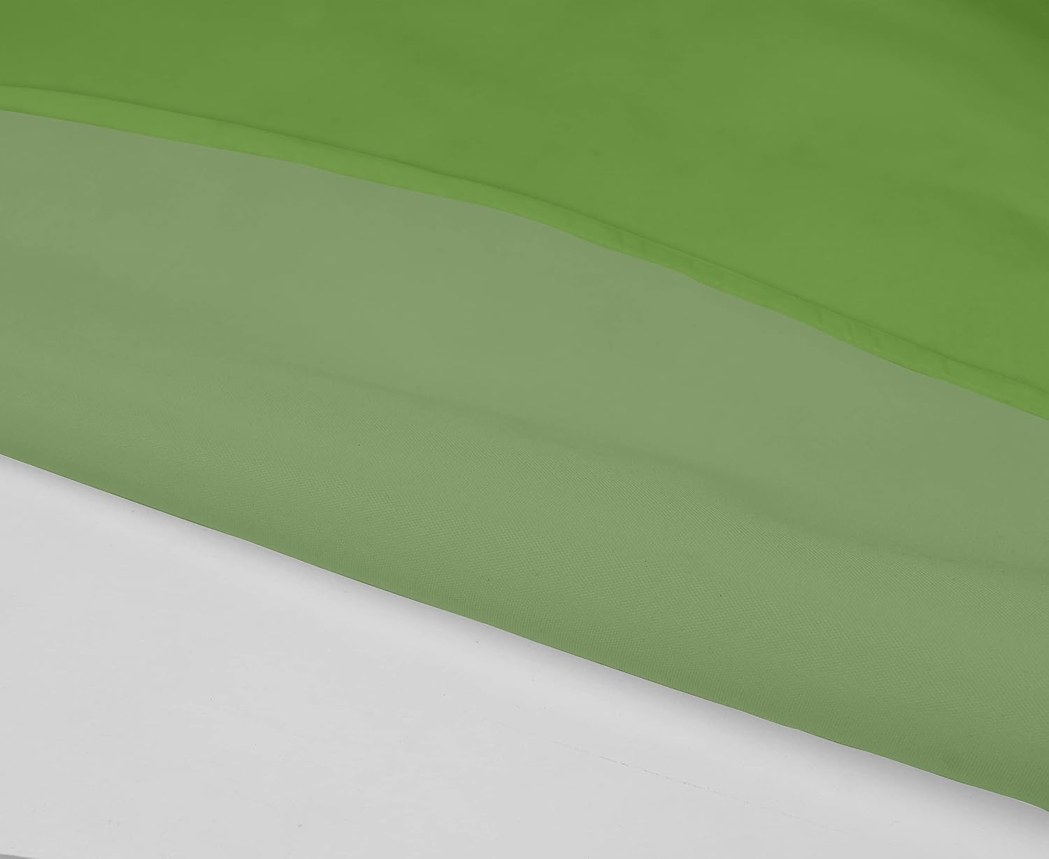 Indoor/Outdoor Tablecloth 58" x 102" Inch Rectangular Tablecloth with Umbrella Hole & Zipper, Waterproof Patio Table Cloths, Spring/Summer Table Covers for Backyard/BBQs - Pear Green