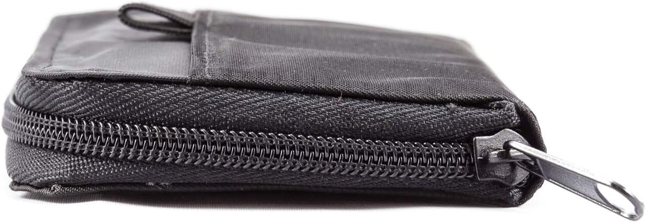 Big Skinny Women's Lynx Zippered Slim Wallet, Holds Up to 30 Cards