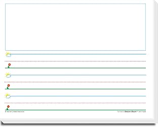 Teacher Created Resources Smart Start K-1 Story Paper: 360 Sheets (76513)