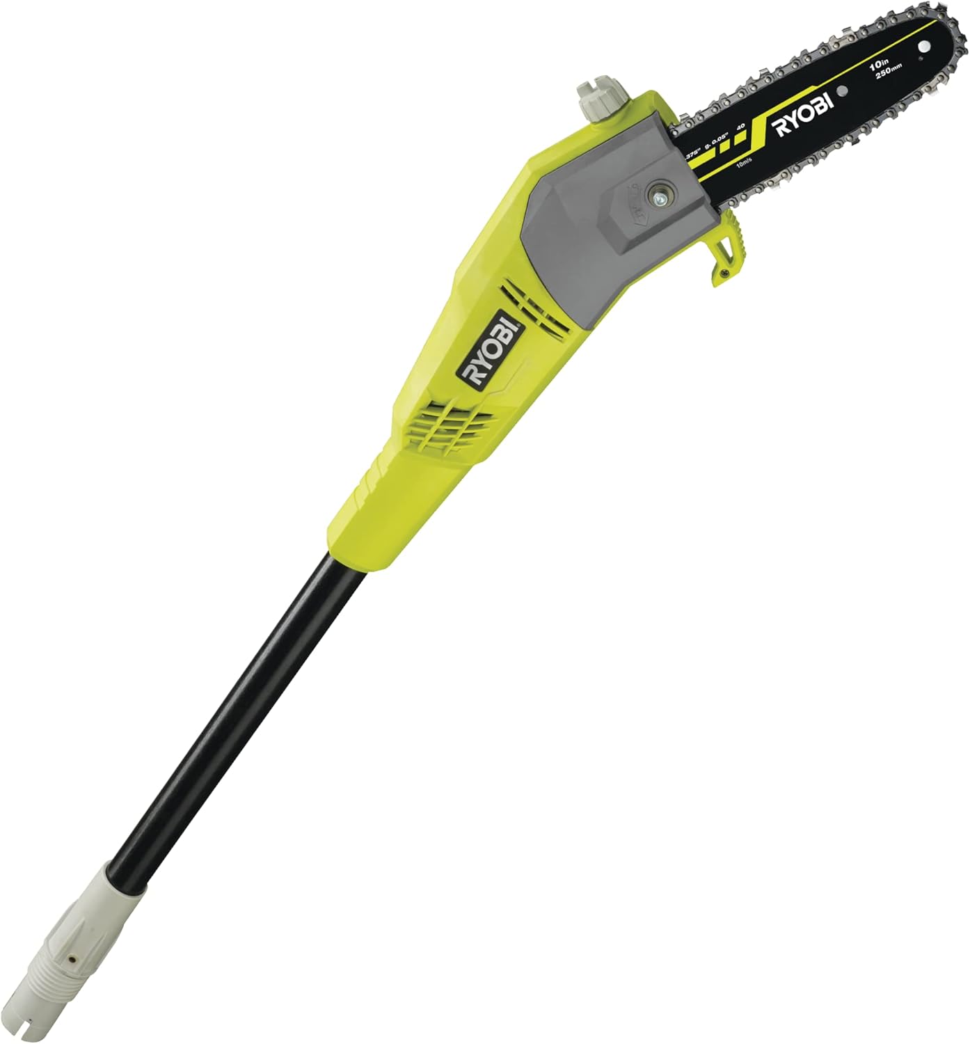 RYOBI - 220V, 750W Electric Wire Pruner on Pole - Length 25cm, 40 Link Chain for Plugging, Pruning and Long-Range Work - Comes with 1 Harness, 1 Extension - RPP755E