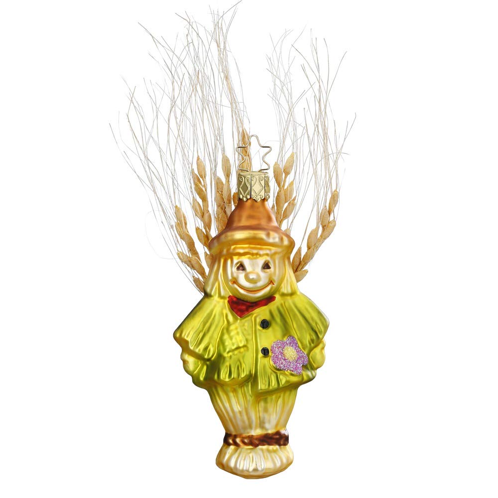 Épouvantail d'oiseaux Inge-Glas décoration de sapin de Noël en verre