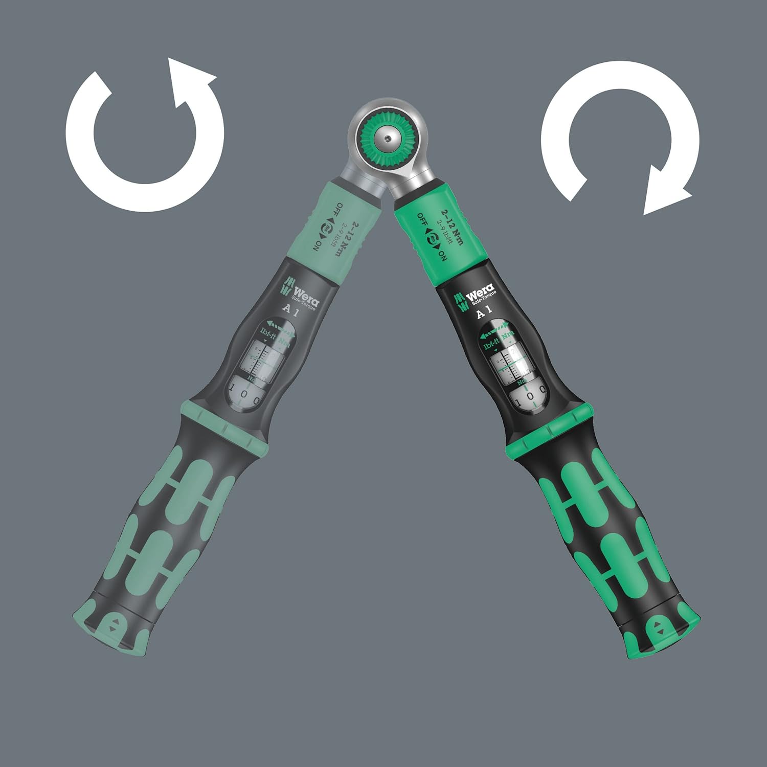 Wera - 05136073001 - Safe-Torque A 1 SHK Set 1, 1/4" square head, 2-12 Nm, 20 pieces