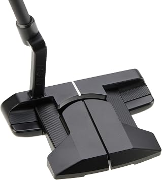 HONMA H10 Golf Putter for Men and Women, Elite Black Ion Plating Mallet Putter with Full Carbon Shaft, High MOI Dual Milled Precision Face, Right Handed