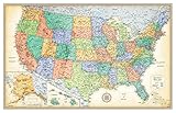 Rand Mcnally United States Wall Map