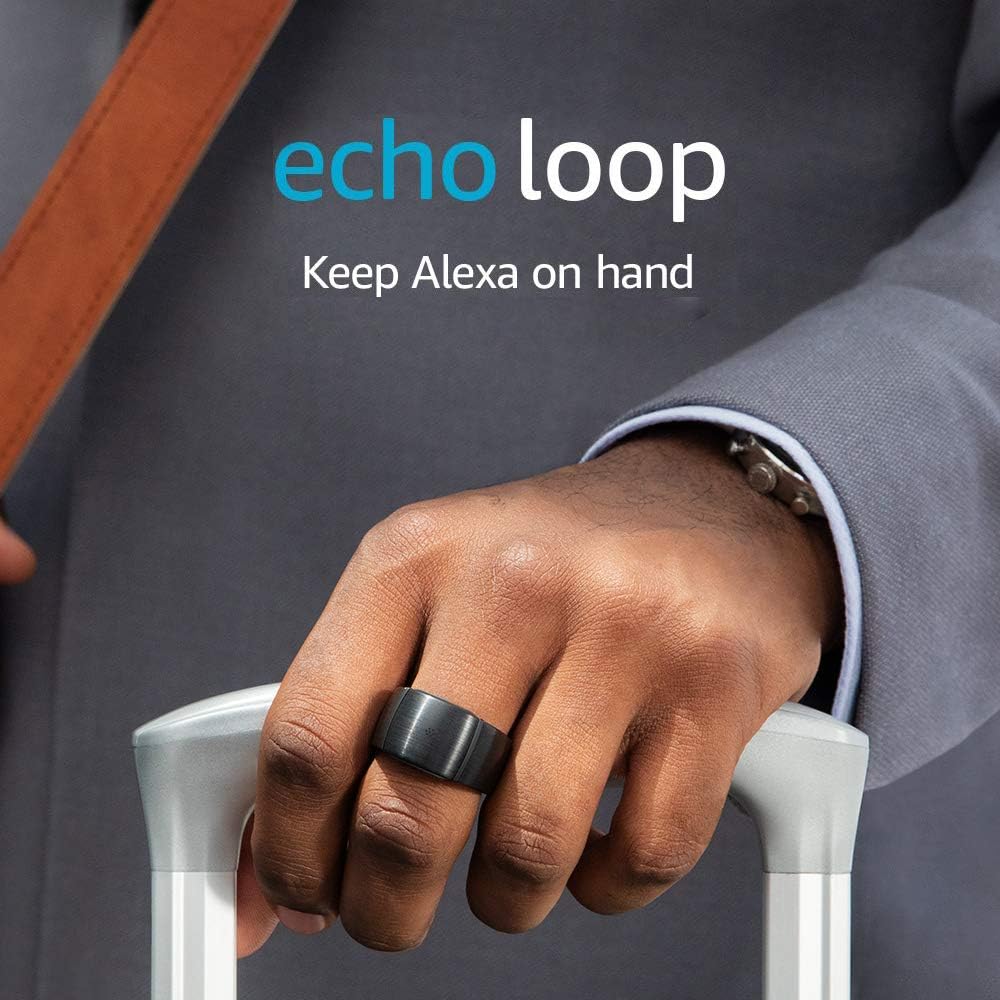 Echo Loop - Smart ring with Alexa - A Day 1 Editions product - Extra Large