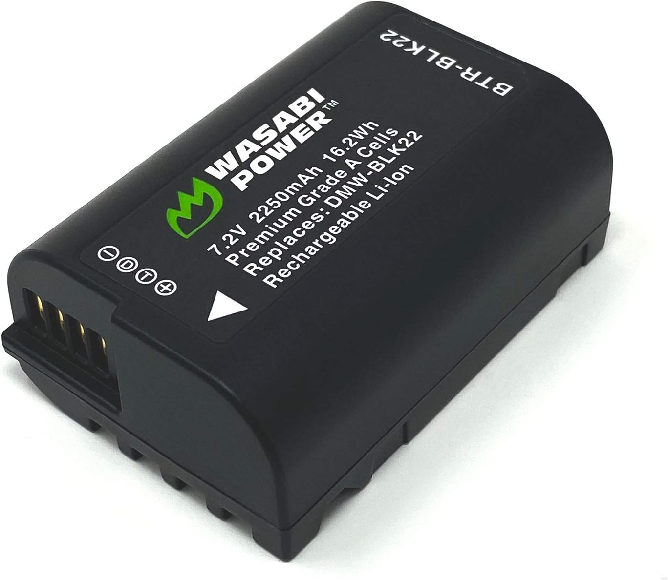 Wasabi Power Battery for Panasonic DMW-BLK22 and Panasonic Lumix DC-S9, DC-G9, DC-S5, DC-S5 II, DC-S5 IIX, GH5 II, GH6, S5II, S5IIX, S5M2, S5M2X, GH5M2