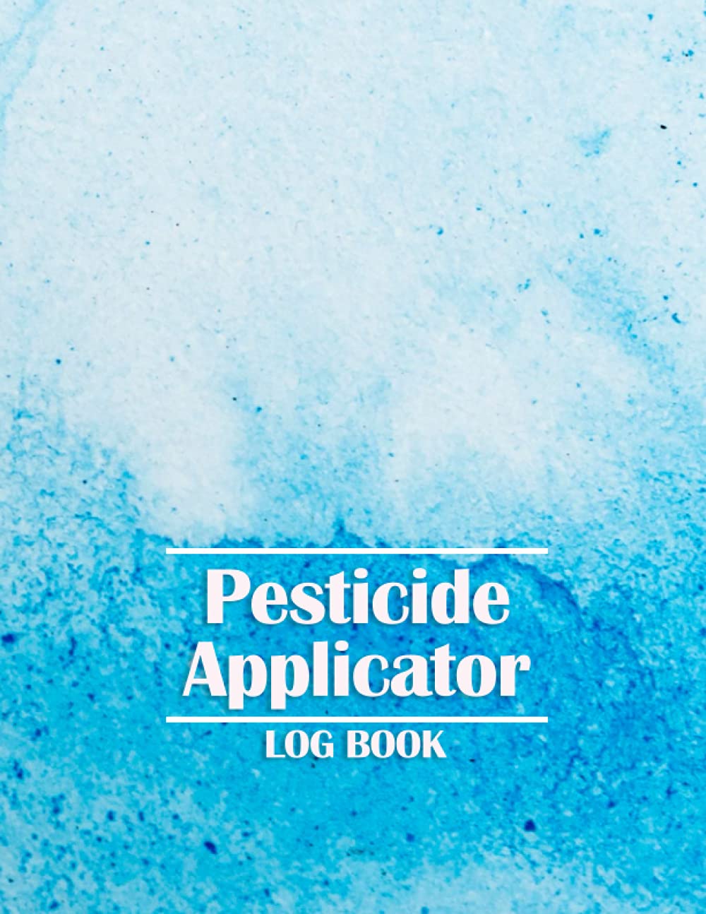 Buy Pesticide applicator log book pest and insect control application