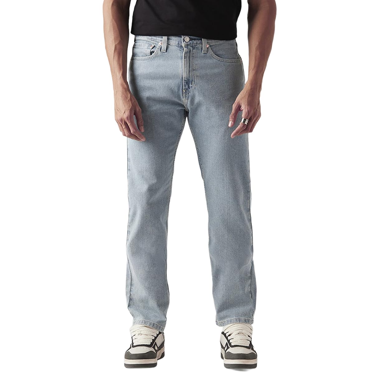 levi's Men's 505 Straight Fit Mid Rise Jeans-picture-41