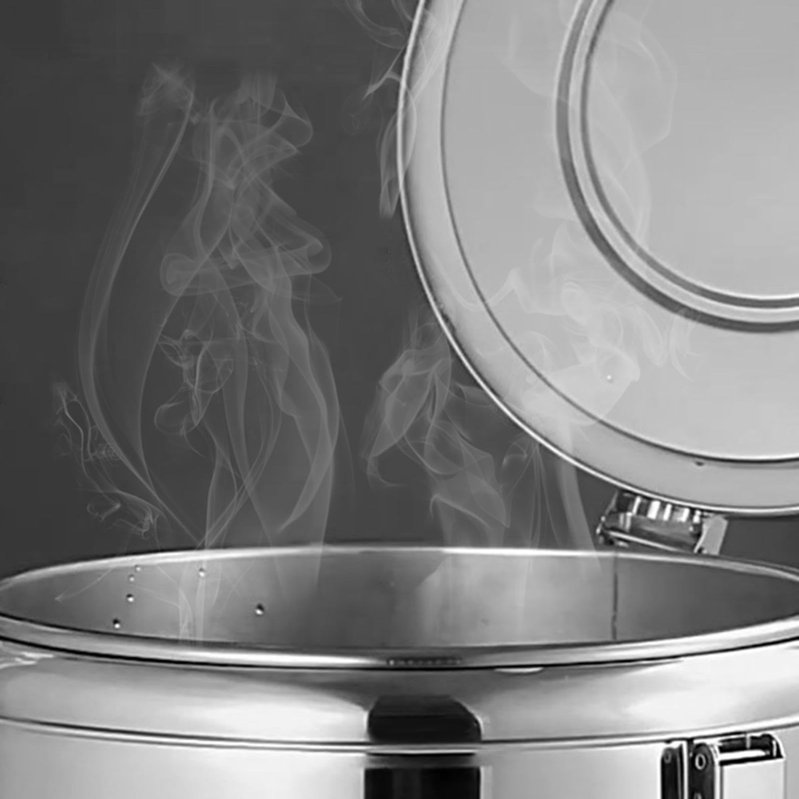 Zuppa portatile da 10 l, contenitore versatile per buffet per colazione, porridge e cibo caldo, ideale per hotel, mense ed eventi di ristorazione