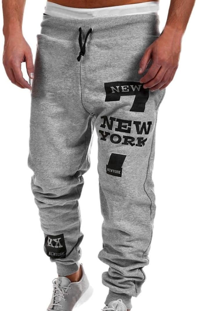 ChallengE Uomo da Pantaloni Lino,Pantaloni Uomo Estivi Slim Fit Jeans Cargo  Jogging Sportivi Pantalone da Ginnastica Leggings Pantaloni della Tuta  (Grigio#1, 4XL) : Amazon.it: Abbigliamento