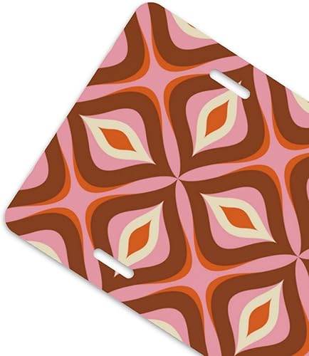 Miniatura 5 de Cubiertas decorativas de metal de estilo retro de los años 70, placas de metal novedosas de 6 x 12 pulgadas para mujeres y hombres