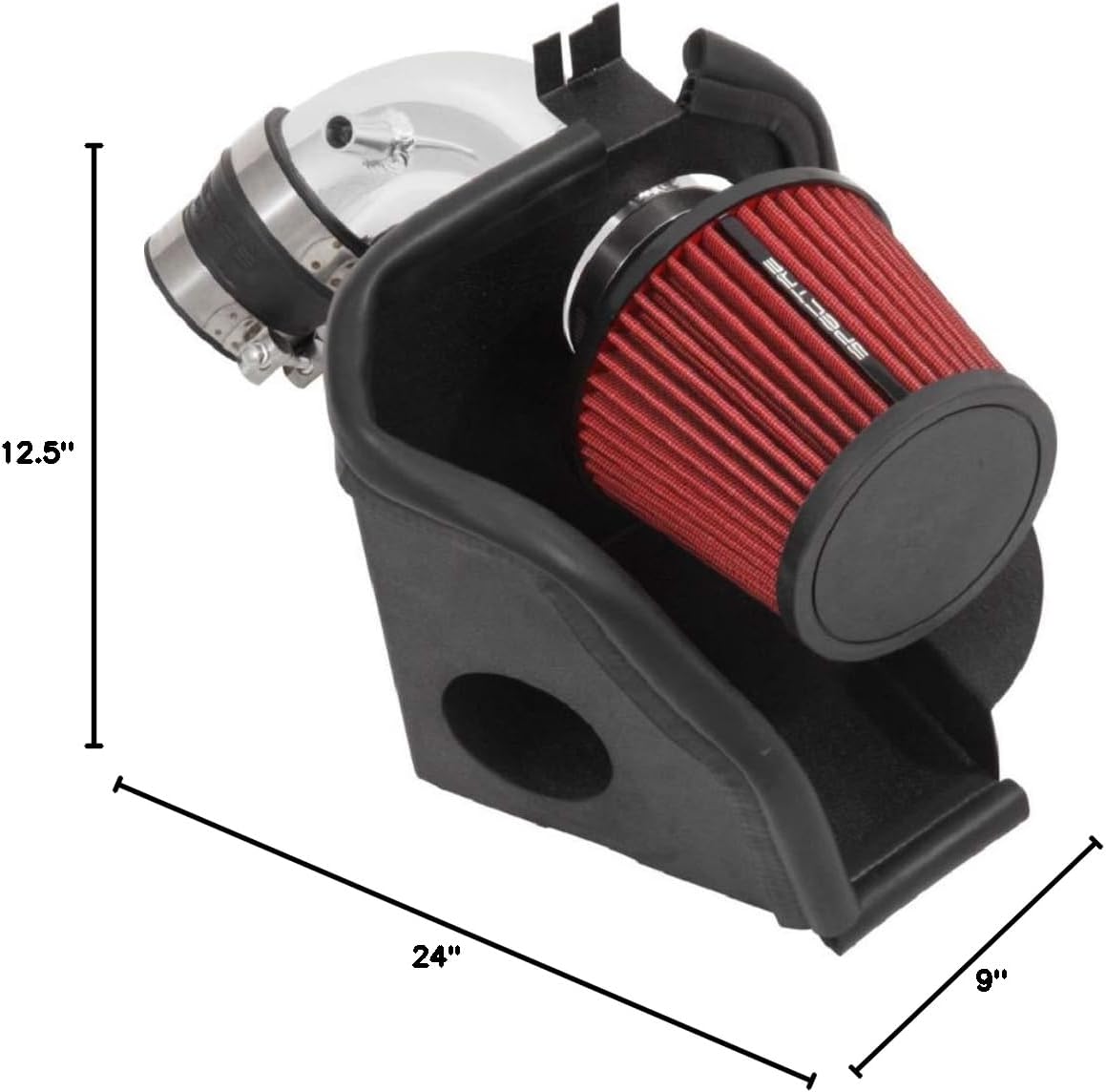 Spectre Performance Air Intake Kit: High Performance, Desgined to Increase Horsepower and Torque: Fits 2006-2011 HONDA (Civic) SPE-9076