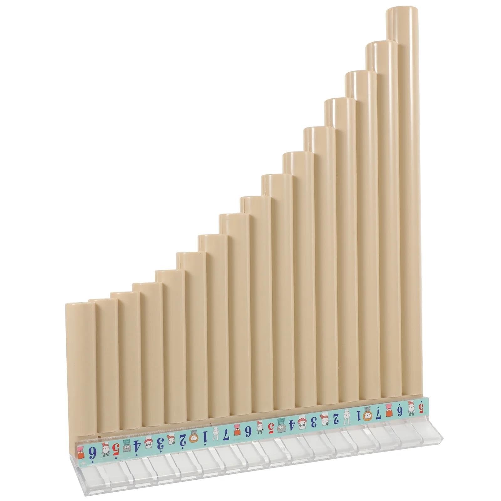 Pan Flauta 16 Tubos Panpipes Escuela Instrumento Musical Para Principiantes