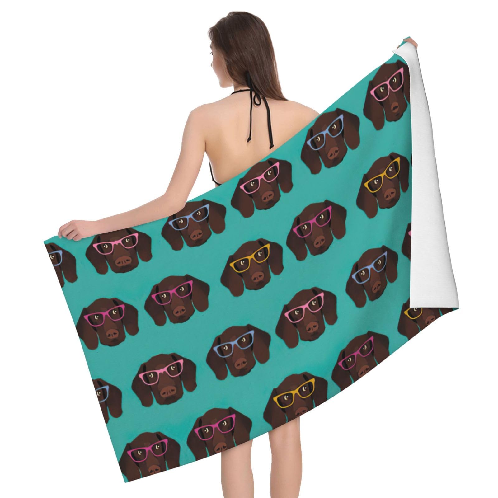 Serviette de bain en microfibre ultra douce grand format
