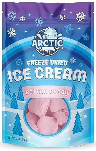 Miniatura 315 de Arctic Farms Brocas de helado liofilizadas empaquetadas y en caja, no se derrite (mezcla napolitana, 2.5 onzas)
