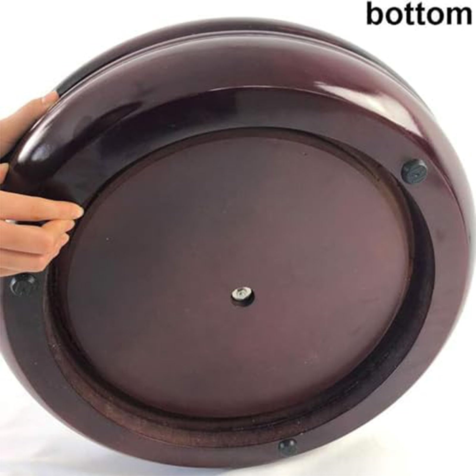 Juego de ruleta portátil de madera con rueda giratoria y rodamientos de precisión, ideal para fiestas de adultos y juegos de ocio