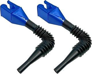 2Pcs Flexible Draining Tool Snap Funnel,Foldable Reusable Snap Funnels for Automotive Use and Household Uses,Multi-Purpose Flexible Fold Oil Funnel Drain Tool