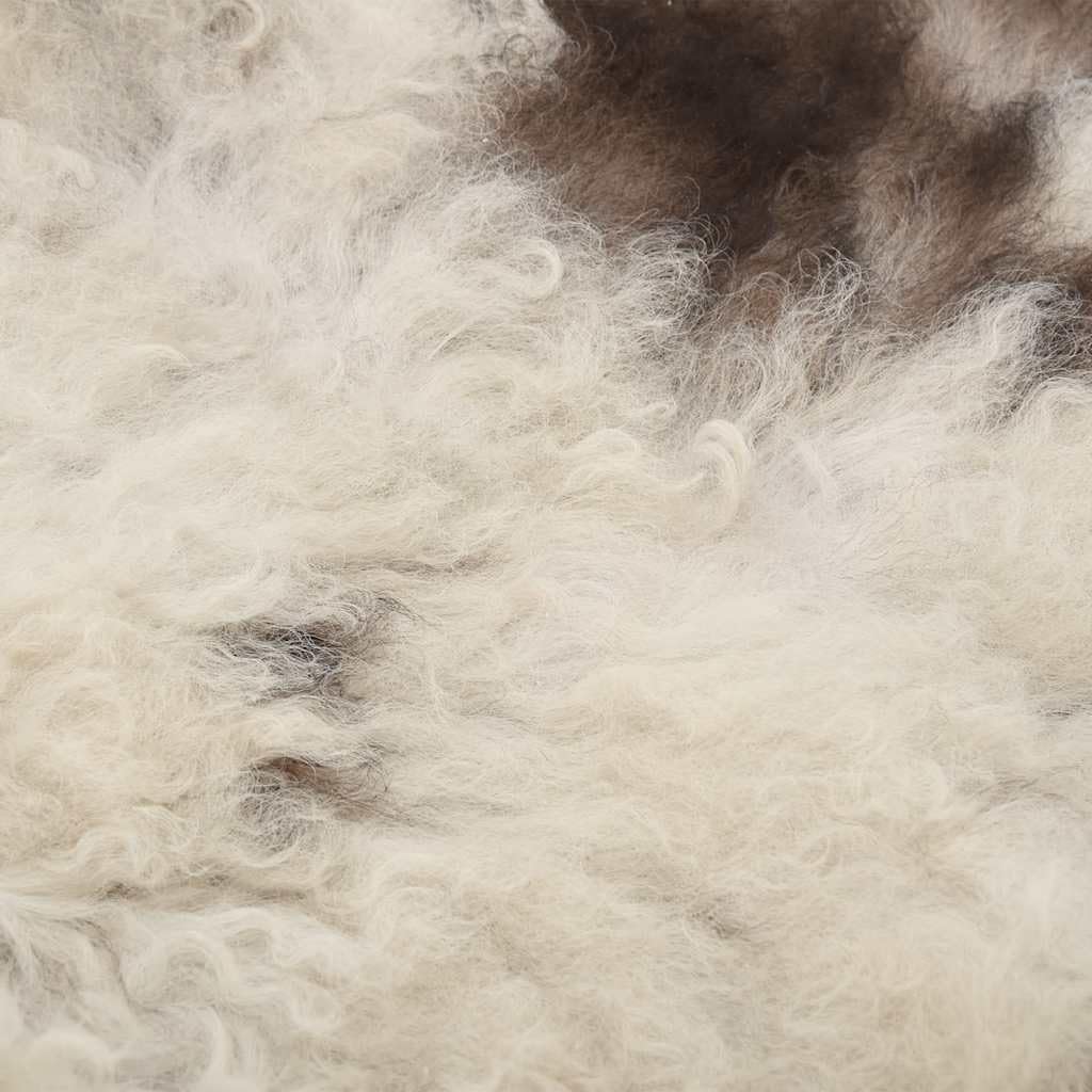 Schafpelz Mischfarbe Schaffell Teppich 60-70x90-100 cm Mehrfarbig Dekoration und Wohndeko für Wohnzimmer Schlafzimmer Flur Gemütlichkeit und Blickfang