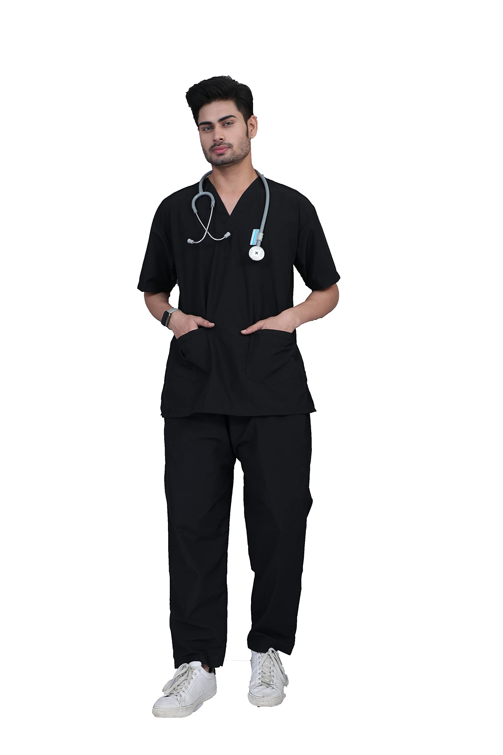 See full amazon price history chart for REDOWL™ Unisex Scrub Suit - Ideal for Doctors, Nurses, Dentists and Healthcare Professionals, Hospital OT Dress (44, XXL, Black) REDOWL™ Unisex Scrub Suit - Ideal for Doctors, Nurses, Dentists and Healthcare Professionals, Hospital OT Dress (44, XXL, Black) (B0C599RZ8Z) Amazon Price History, Amazon Price Tracker