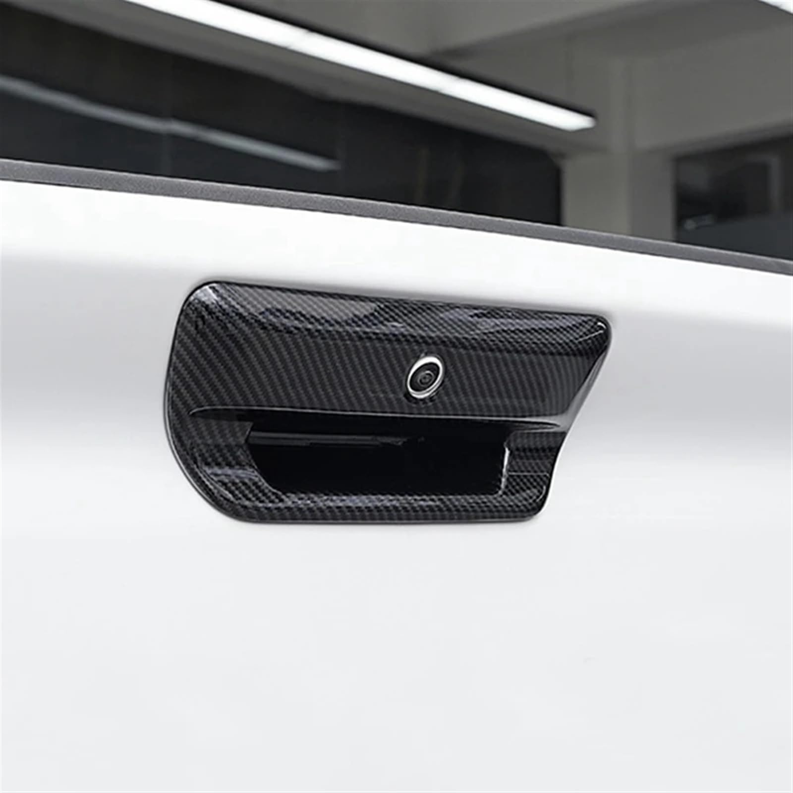Cxxxef One Color Door Handle Cover Caps Car Rear Tailgate Door Handle Cover Trim Accessories For Dodge For Ram 1500 For Trx 2023 2024