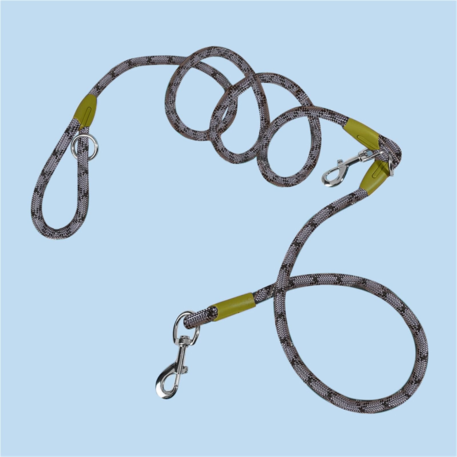 Laisse en Nylon for Chien de Compagnie, Corde de Traction for Courir, Mains Libres, for Petits, Moyens et Grands Chiens pour Ceinture, Running(Orange,L 1.2x235cm)
