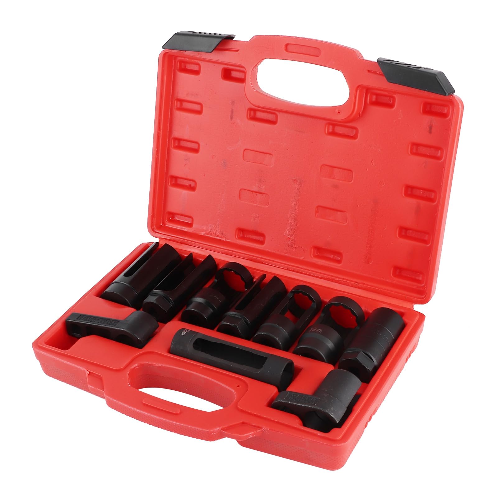 Juego de llaves de vaso para sensor de oxígeno, kit de llaves de manga de inyección diésel compatible con Mercedes, herramienta de extracción de sensor de oxígeno