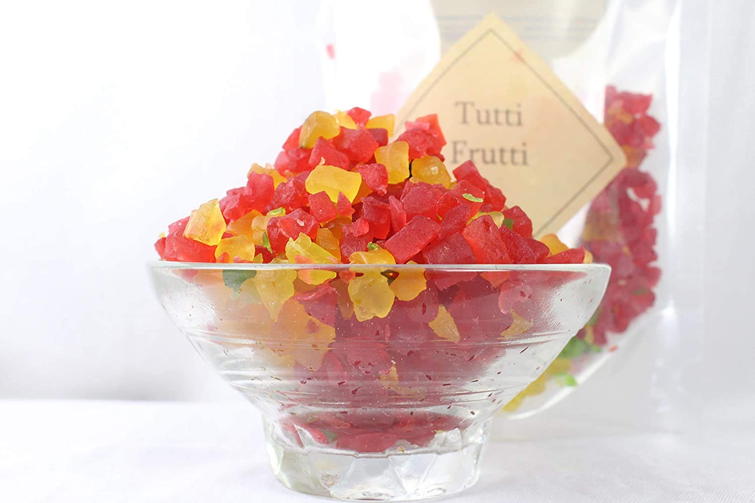 Nature's Bliss Tutti Frutti Multi Colour - Mix Tutti Frutti/Tooty Frutti/Tutti Frutti Cherries/Tooty Frooty, 400 g Quality Product 1