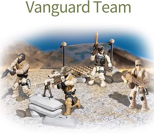 Miniatura 2 de YEIBOBO ! Figura de acción de las fuerzas especiales con armas militares y accesorios