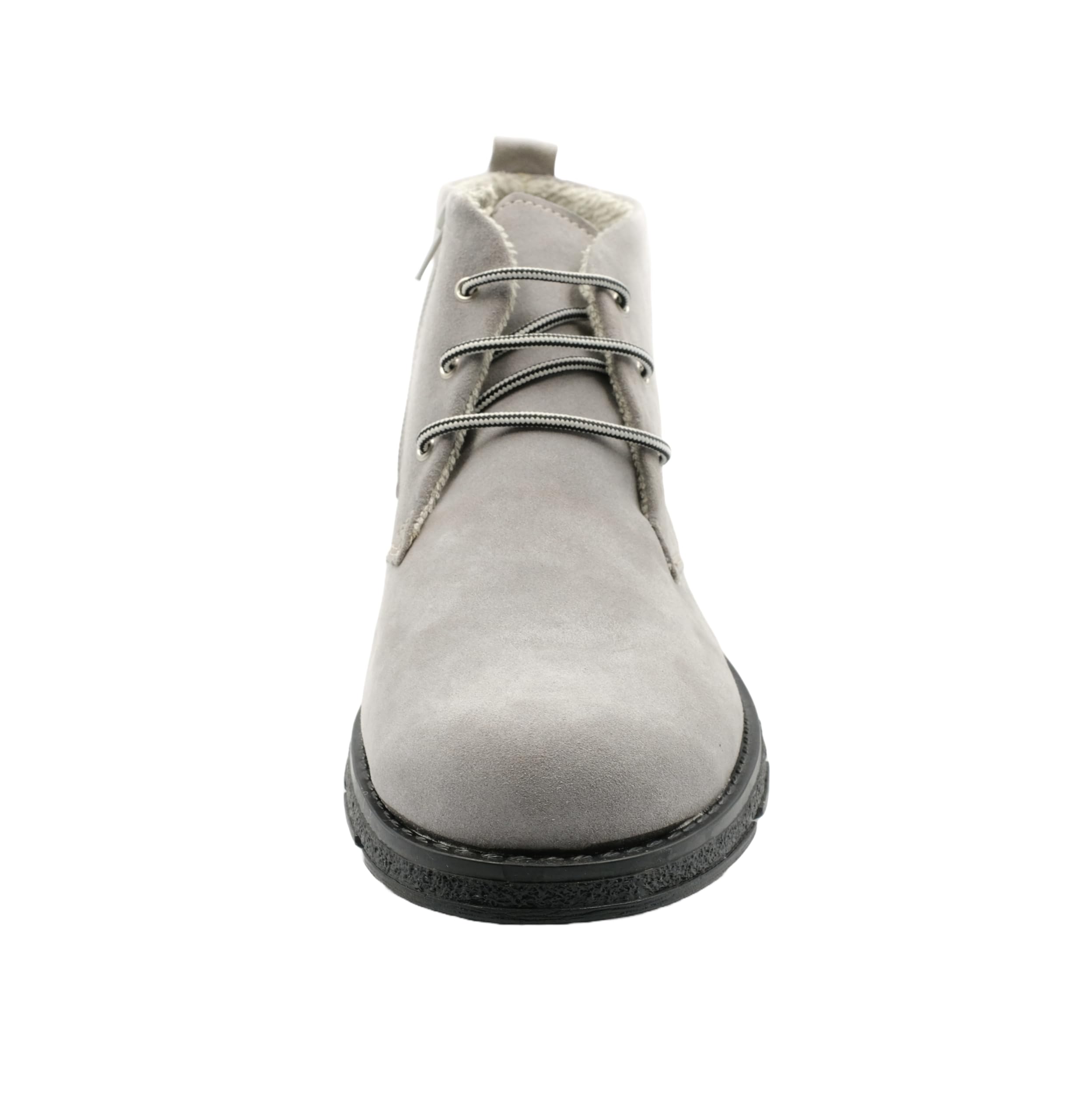 2210 - Scarpe da donna in pelle nabuk con calda imbottitura