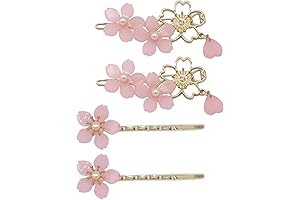 Sakura Blossoms Adorned Hair Accessories: Embrace the Spring's Grace