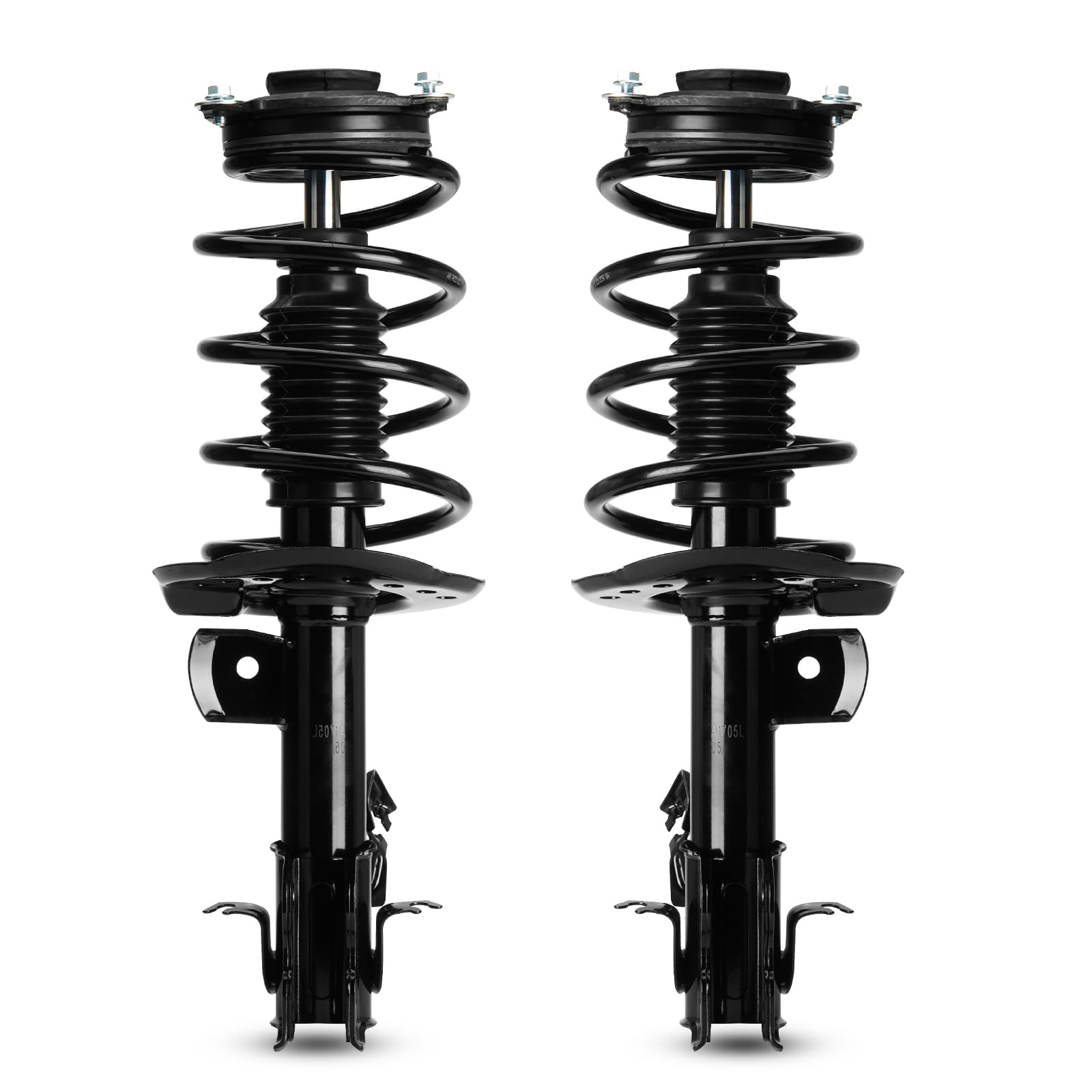Photo 1 of 172948 172947 Front Strut Shock w/Coil Springs for 2014-2016 Nissan Sentra, 2017-2019 Sentra ONLY 1.8L (S, SL, SR, SV) - [Exc. SR Turbo/Nismo Models], 2015 2018 Struts Shocks Absorbers Assembly