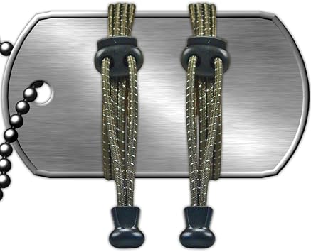 Paracord Planet Quick Laces - Elastic Shoelace Fastening System for Athletes and Runners - Reflective Olive Drab