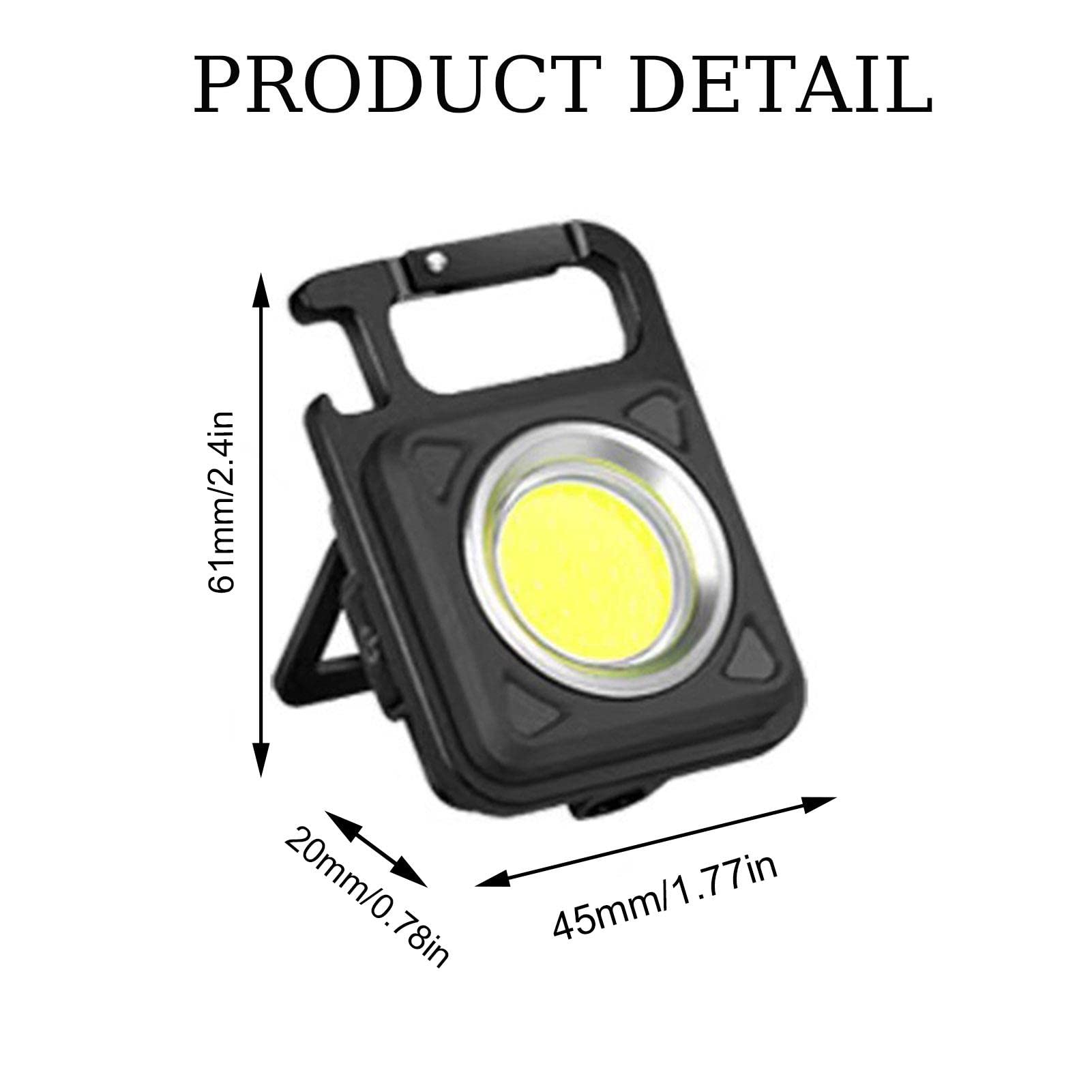 Torcia LED Kingavon RT224 Con Magnete - Mini Luce Ispezione, Tascabile Con Batterie