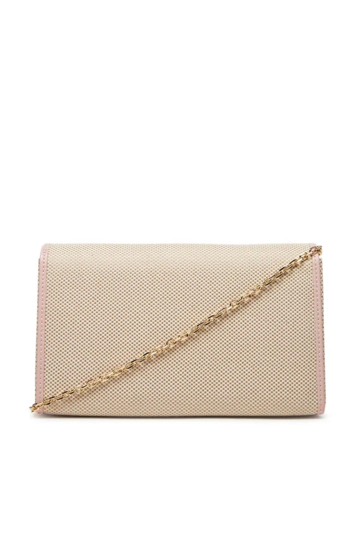 Love Moschino BORSA CANVAS NATURALE+PU CIPRIA