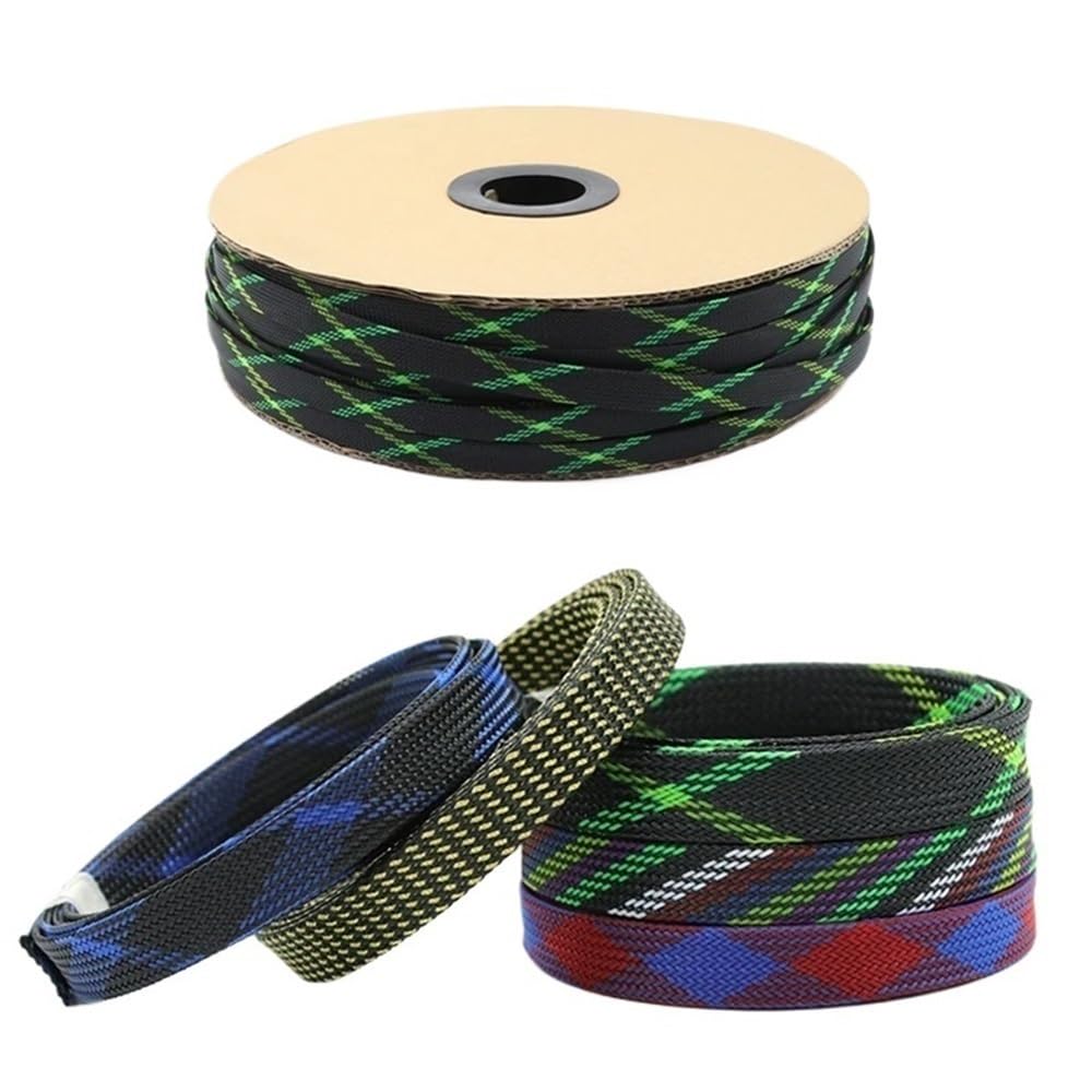 Guaina Intrecciata Per Cavi Espandibile 3~25mm – Cablaggio Auto E Marina – Unbranded