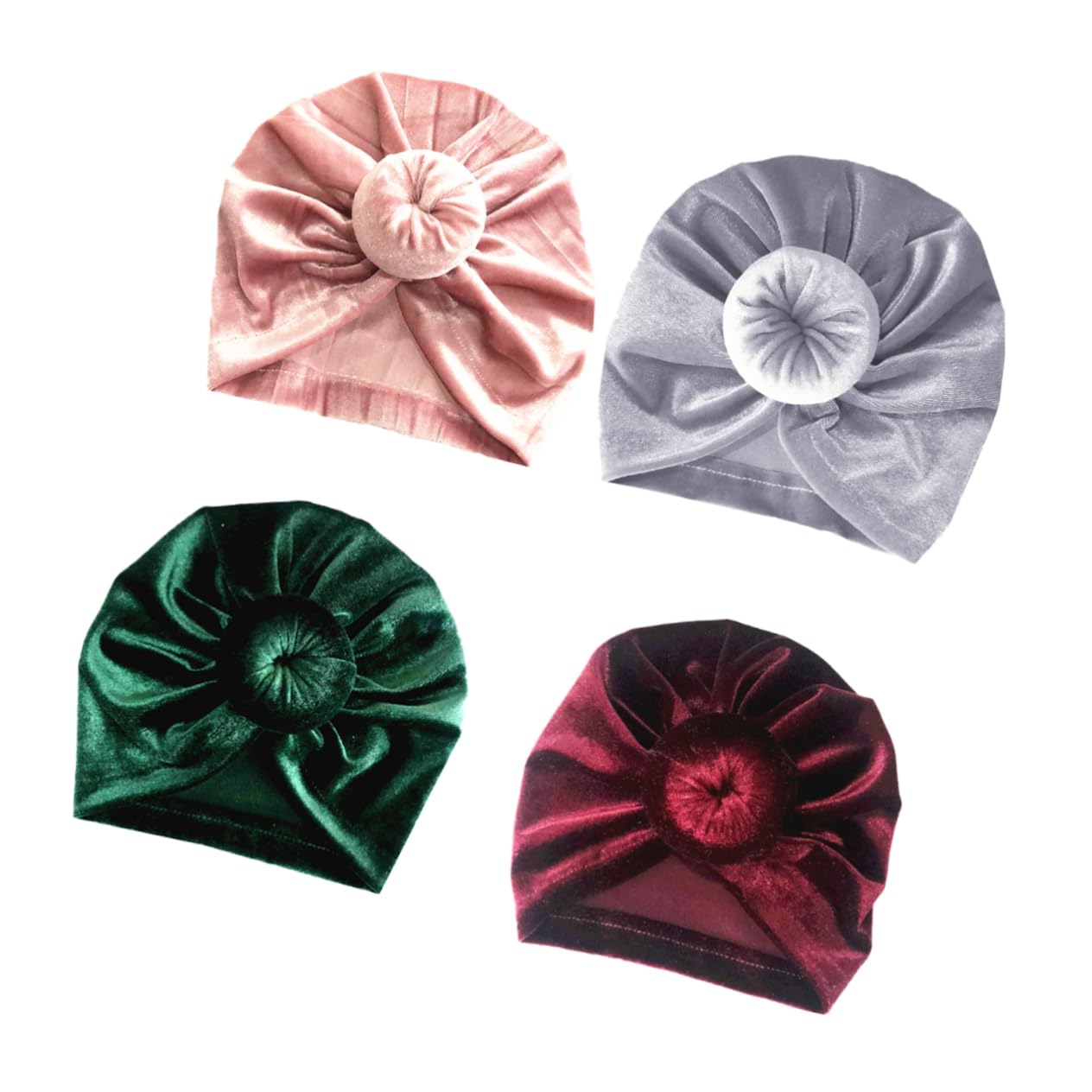 VICASKY 12 Pz Cappello da Bambino con Nodo Berretto con Nodo per Bambini