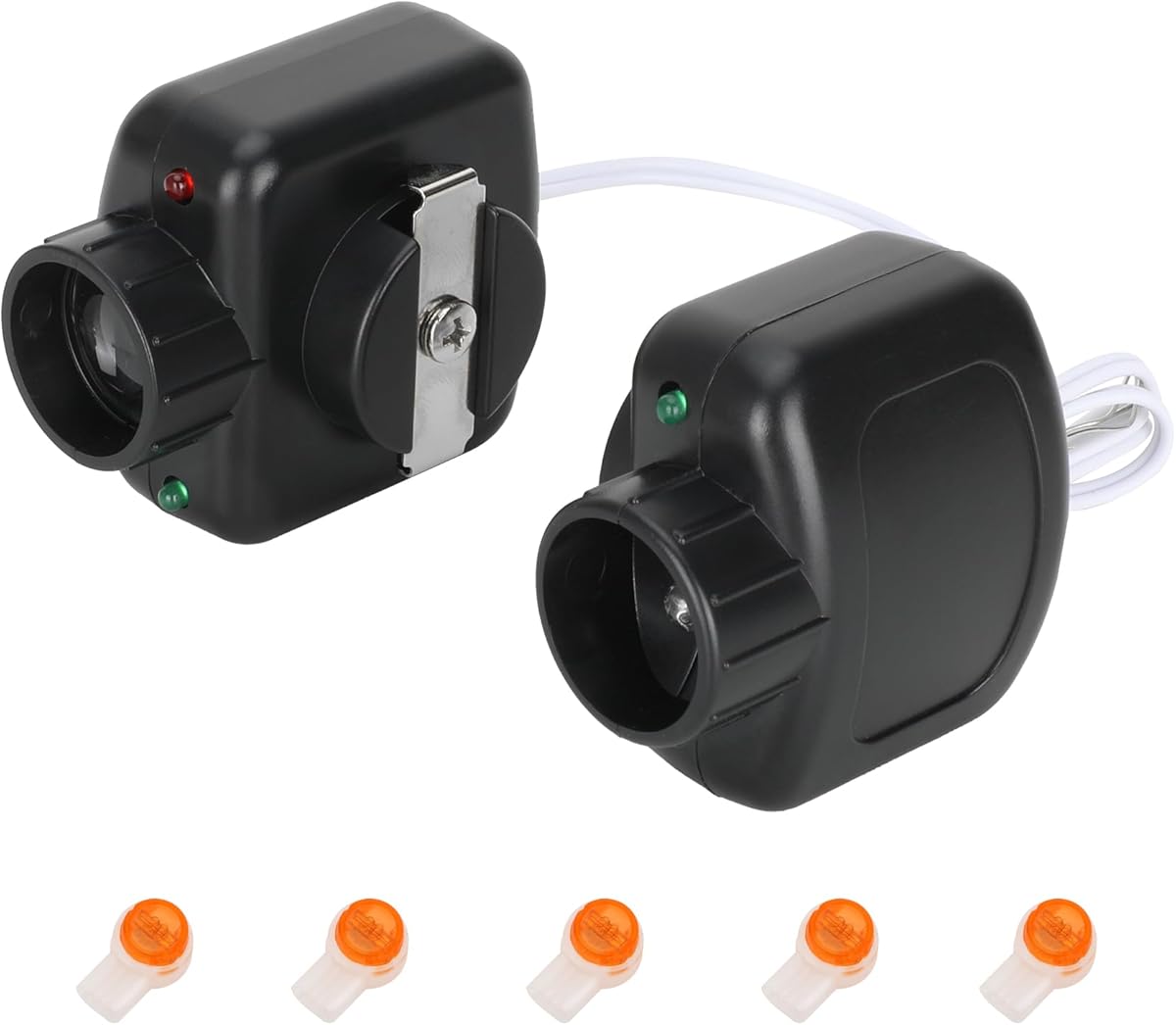 1 for Linear Garage Door Opener Sensors Beam Eyes Kit,Compatible with Linear Garage Door Opener HAE00002 LSO50 LDO33 LDO50,Linear Garage Door Sensor Replacement