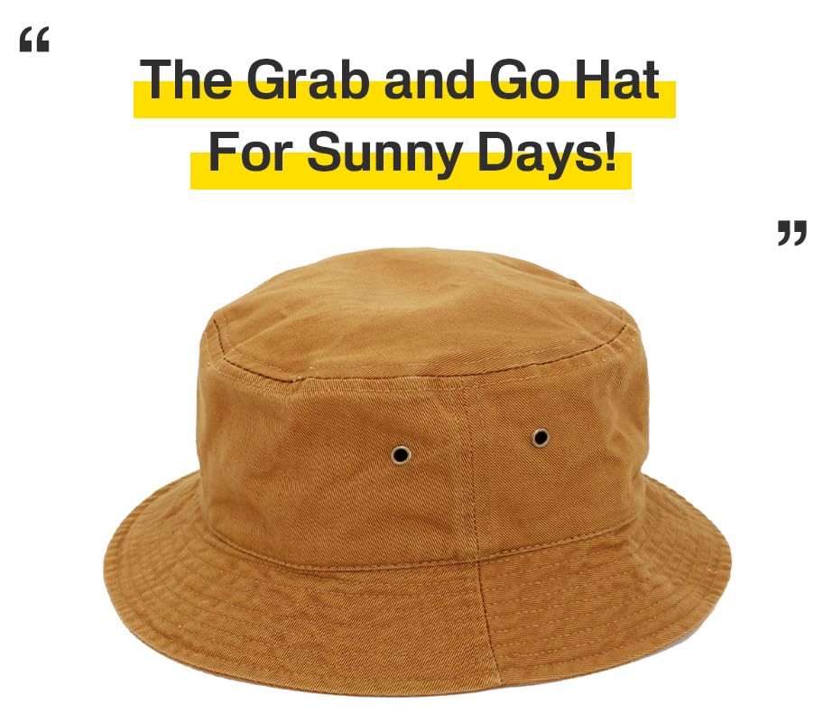 Image of KBETHOS 100% Cotton Washed Bucket Hat