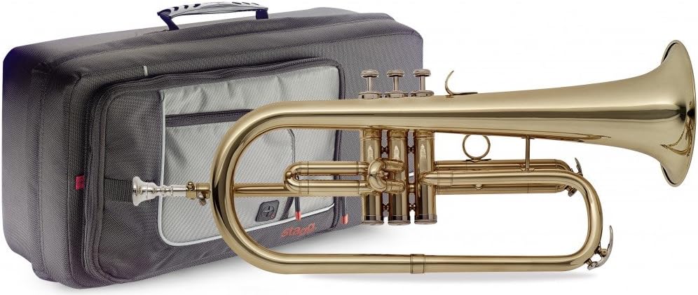Stagg WS - FH215S Bb Flugel Horn with Case : Musical Instruments